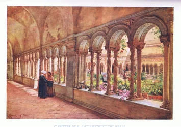 Cloîtres de S. Pauls-Hors-les-Murs, de Rome publiée par A & C Black Ltd, 1925